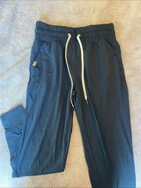 Women’s Blue Jogger Pants with Drawstring